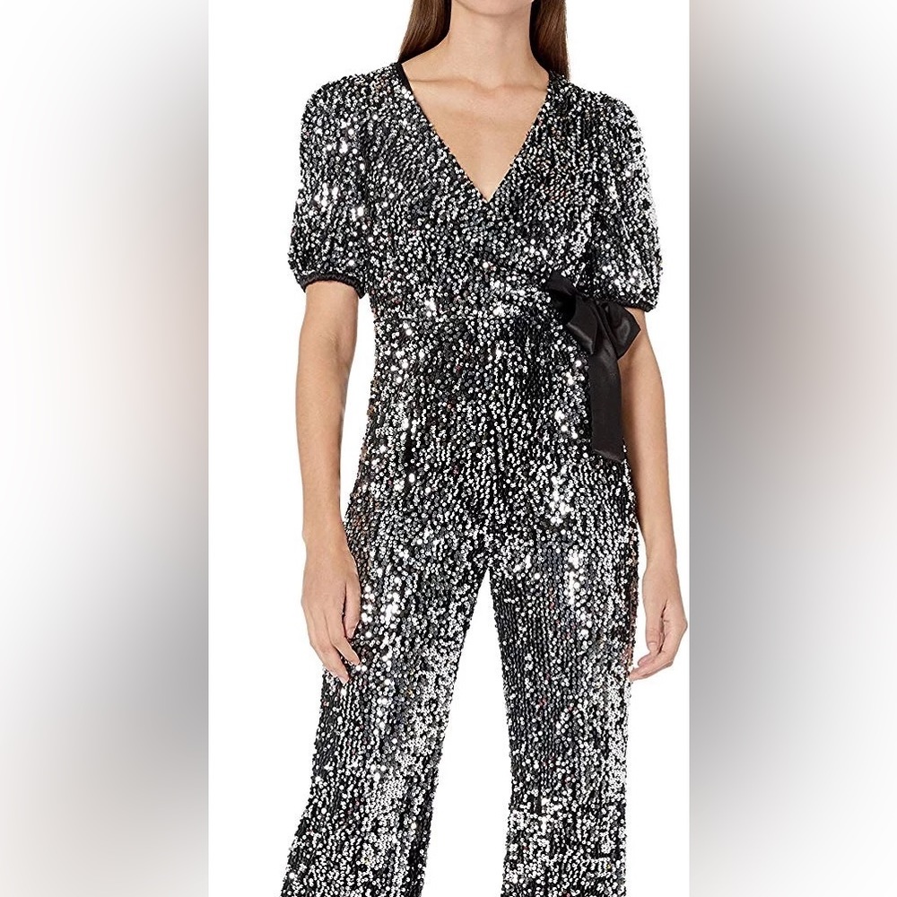 Donna Morgan sequin jumpsuit